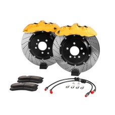 HLLTYP Pair of High-Performance Big Brake Kits - Premium Upgrade for Enhanced Vehicle Braking Systems